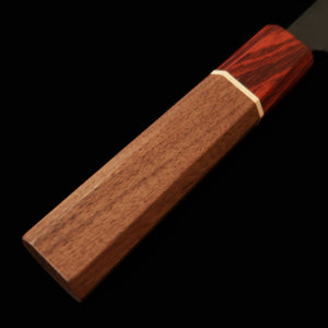 MIURA Miura petit couteau universel, finition noire, double biseau, acier Shirogami n°2, manche octogonal RGW (140 mm)