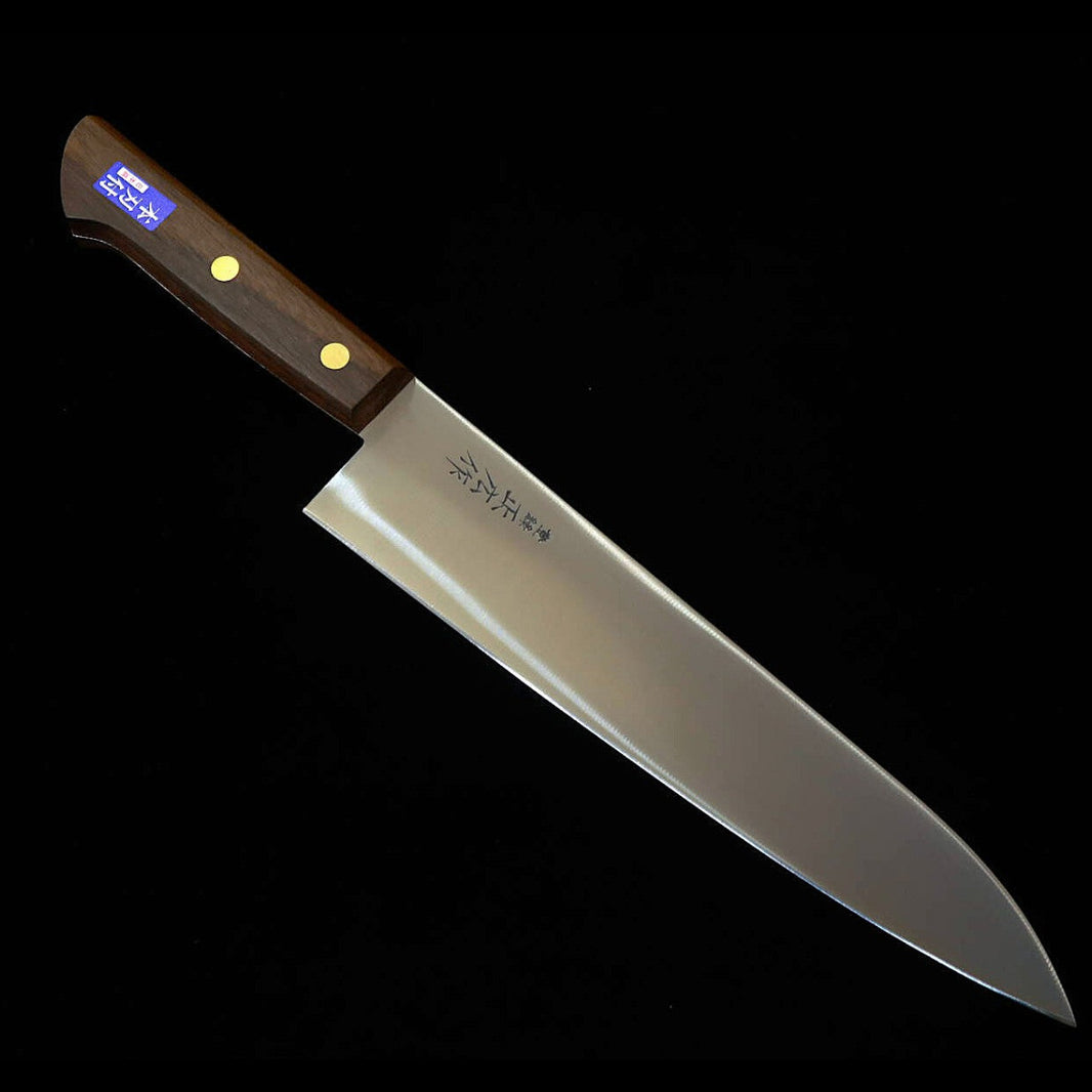 MASAHIRO Masahiro, gyuto acier carbone japonais, manche en bois de rose (210/240 mm)
