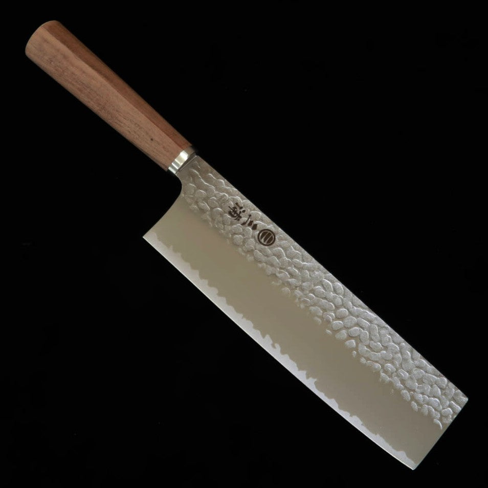 Miura MIURA Nakiri VG10 Martillado, mango de nogal (180 mm)