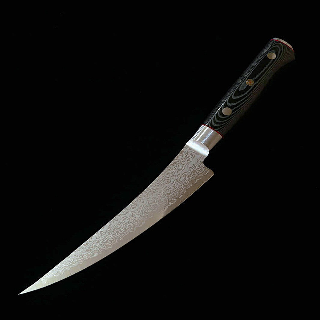 [New Standard] ZANMAI MCUSTA Boning knife, Classic Pro 3 Damascus Zebra (165mm)