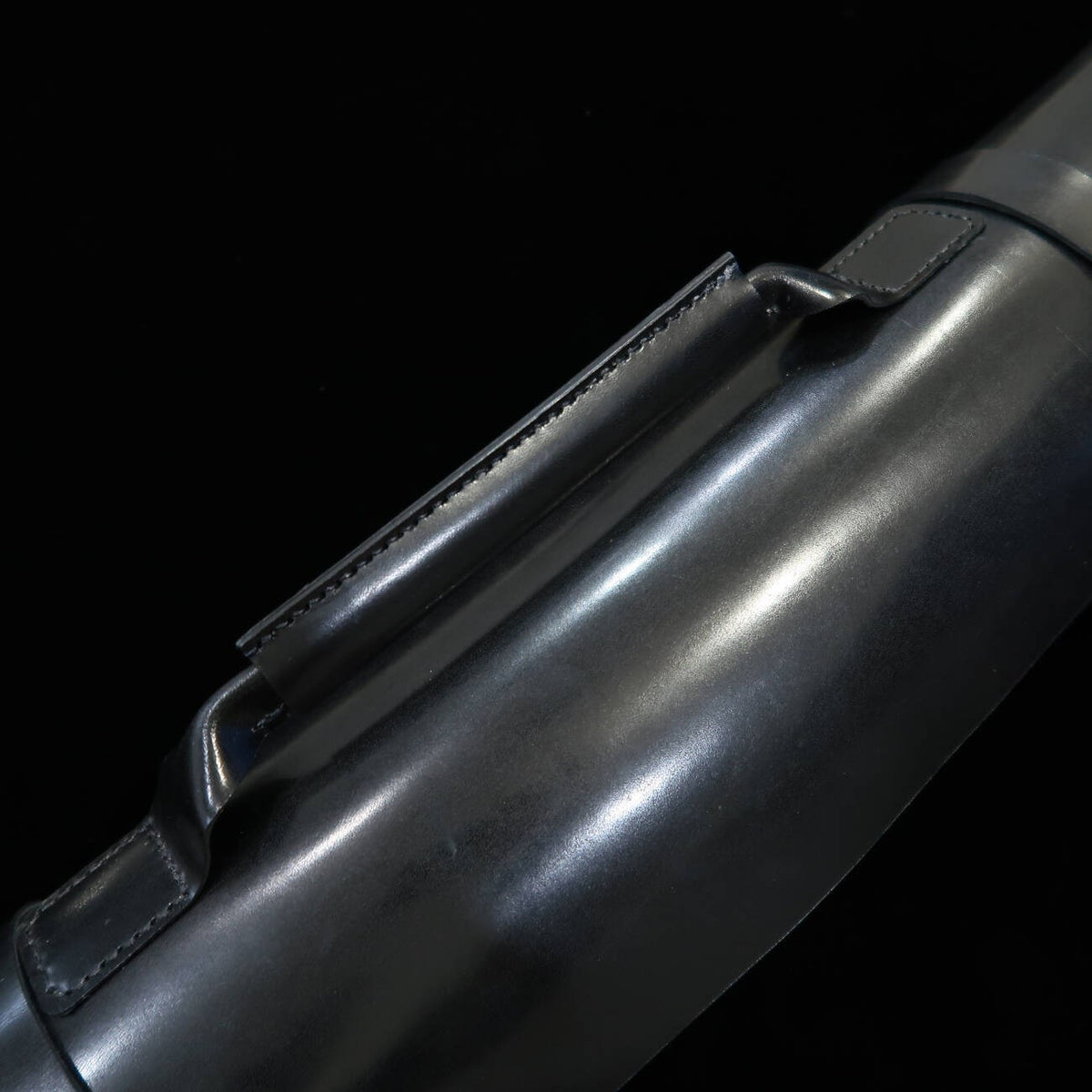YOKU leatherworks Rolo para facas de couro Long Lasting Leather disponível em 4 cores 4P (Bordô/Marrom/Marinho/Preto)