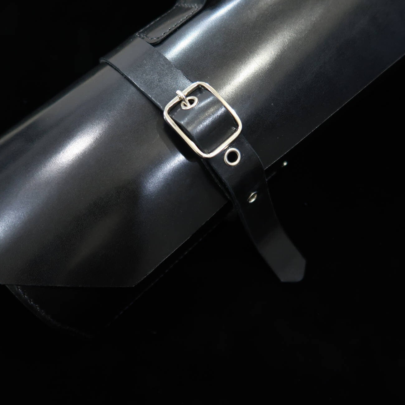 Leather Knife Roll Long Lasteing Leather 4 Colors 4P (Bordeaux/Brown/Navy/Black)