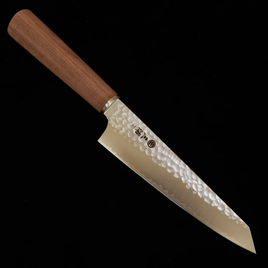 MIURA Kiritsuke Petty, VG10, Tsuchime, Walnut Handle (150mm)