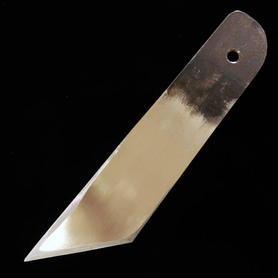 Eel Slicer Osaka Style, MIURA White Steel No. 2, Hammered (55mm)