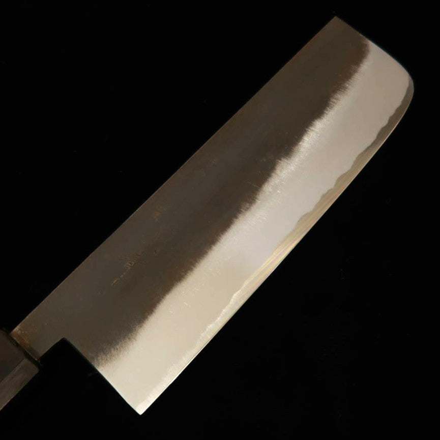 KAGEKIYO Kagekiyo nakiri acero blanco nº2 acabado negro mango de nogal (165 mm)