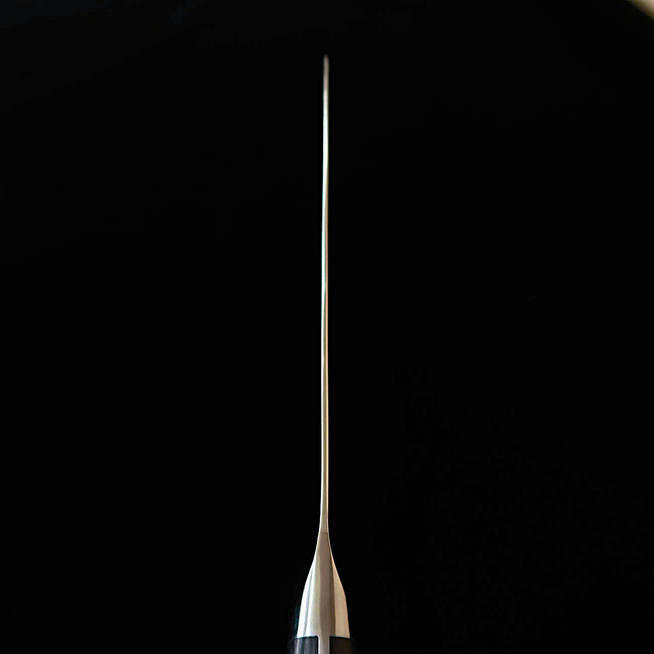 【新定番】三昧MCUSTA ZANMAI クラシック3ダマスカス　パン切 黒　(230mm)