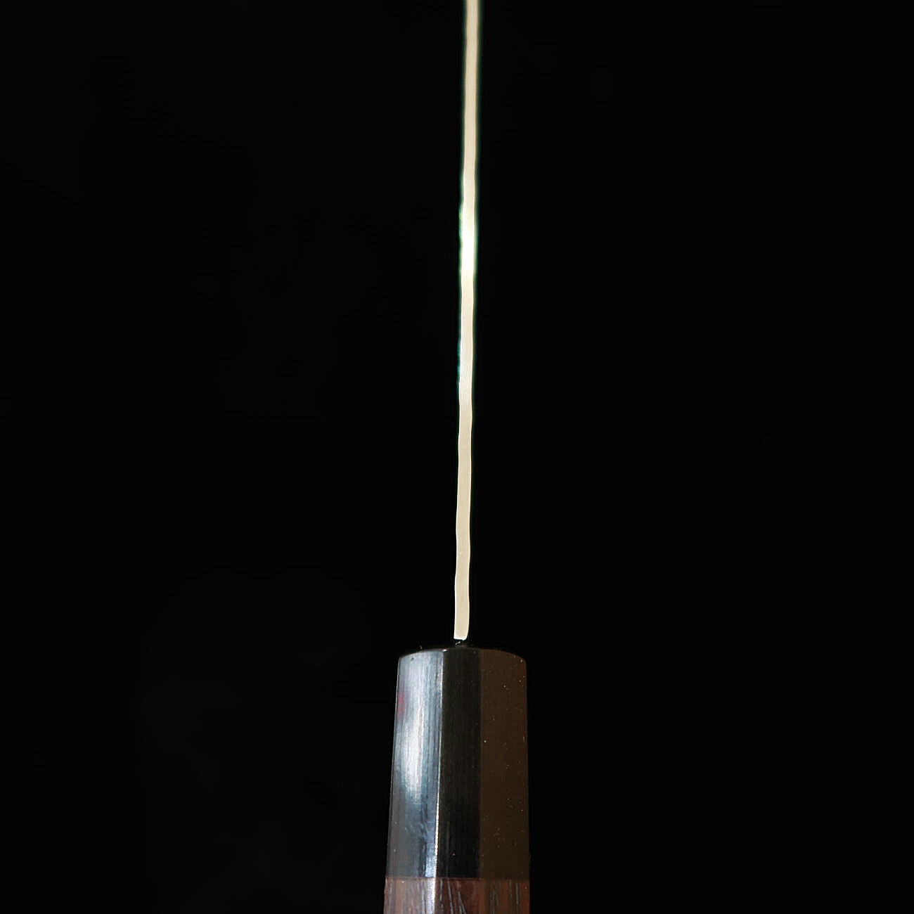三浦MIURA 牛刀 AUS10 鎚目ダマスカス 赤紫檀柄 （210mm）