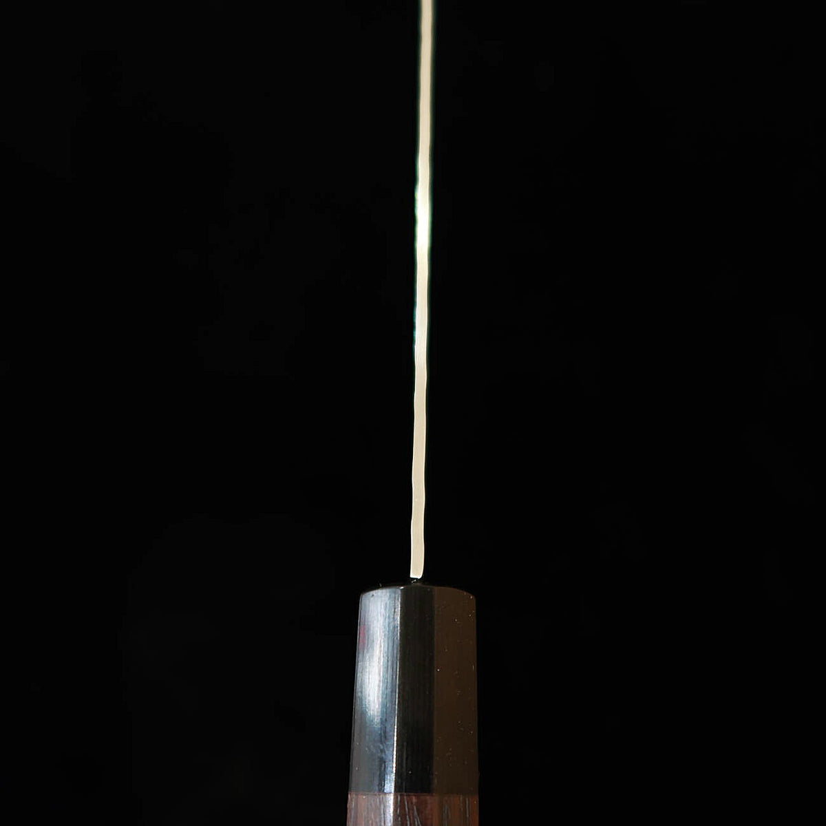 三浦MIURA 牛刀 AUS10 鎚目ダマスカス 赤紫檀柄 （210mm）