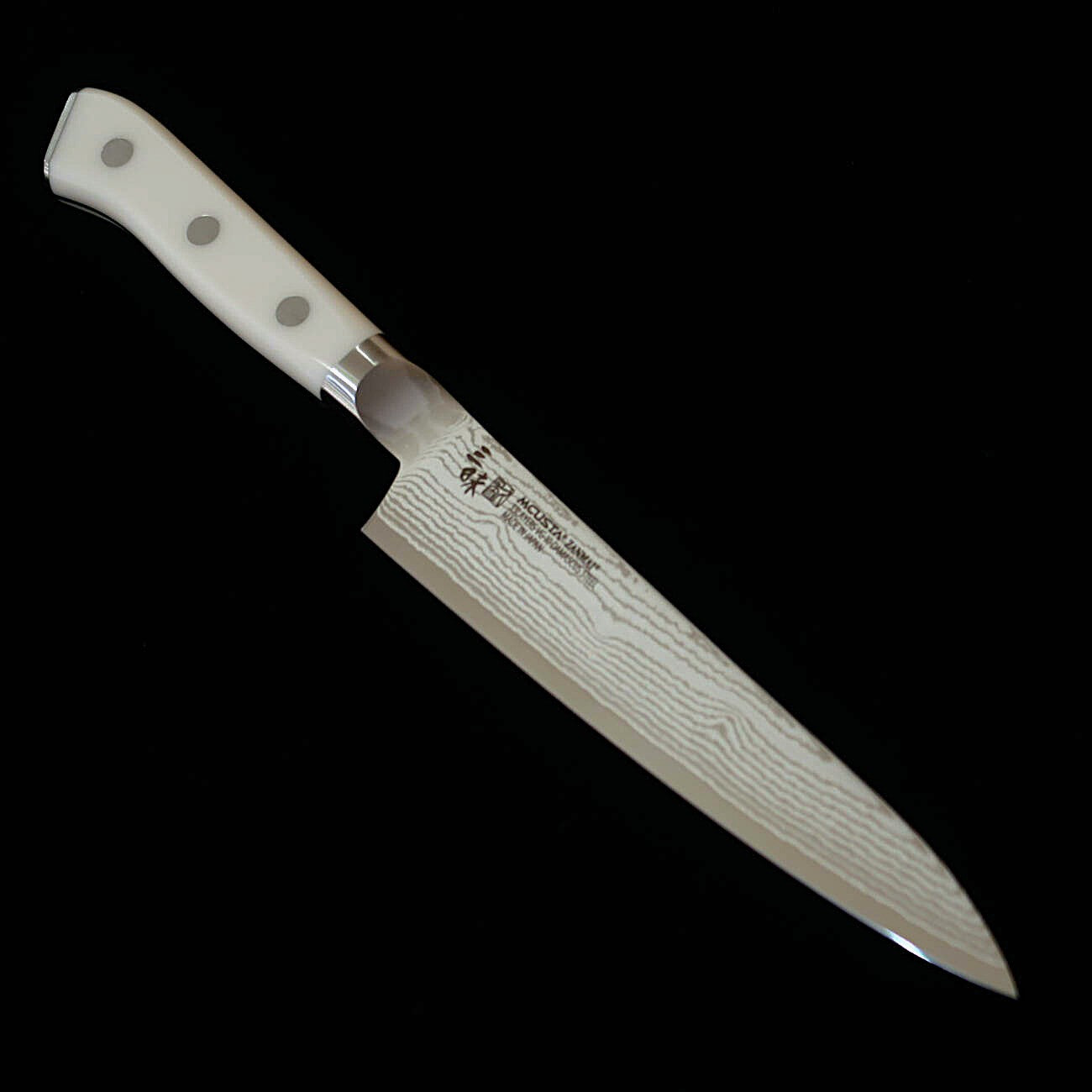 [New Standard] ZANMAI MCUSTA Classic 3 Damascus Petty Knife, Corian (110/150mm)