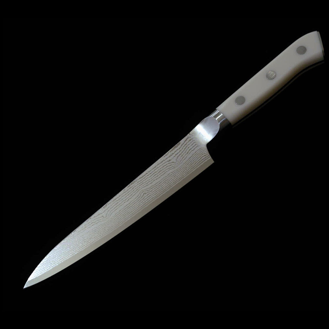 [New Standard] ZANMAI MCUSTA Classic 3 Damascus Petty Knife, Corian (110/150mm)