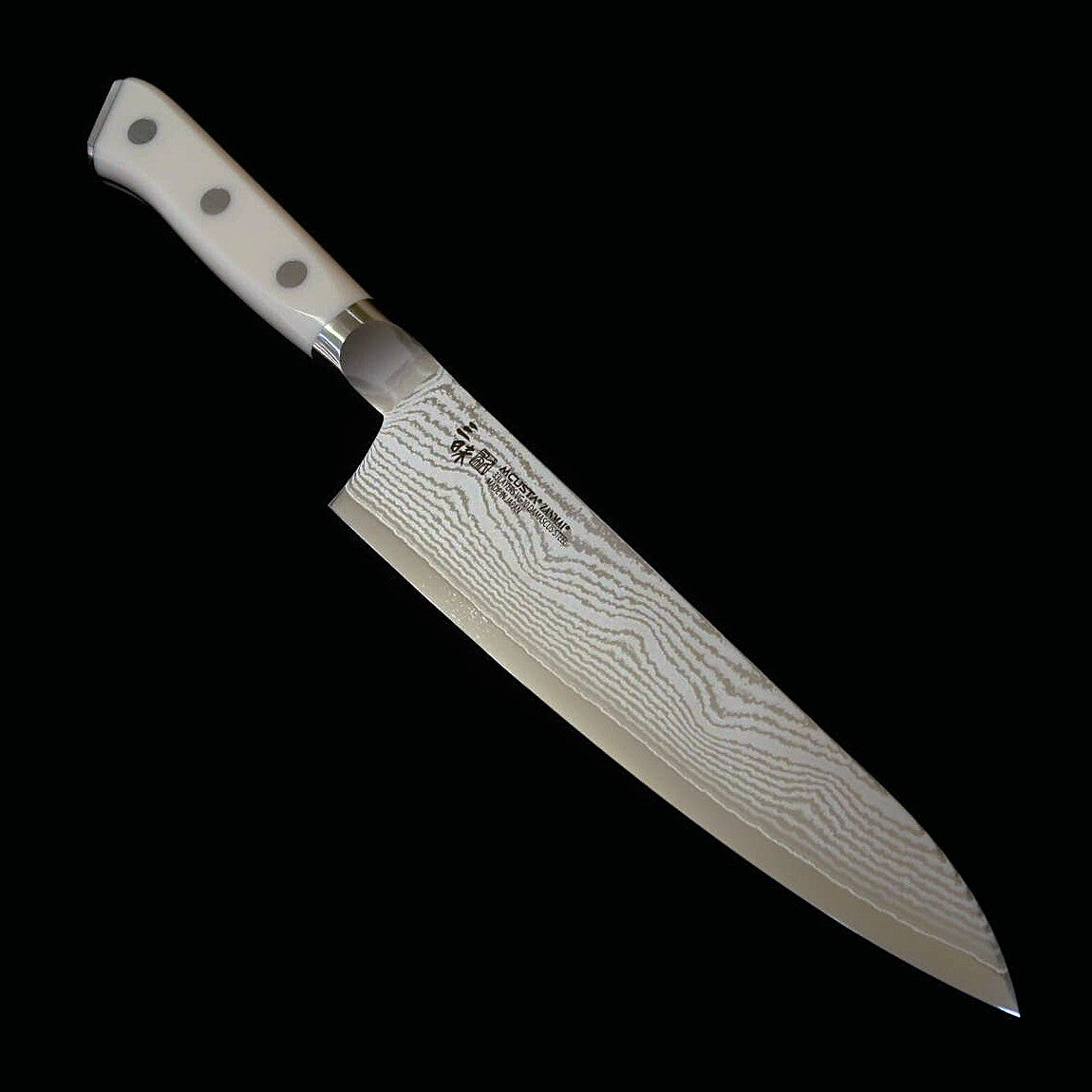 【新定番】三昧MCUSTA ZANMAI クラシック3ダマスカス　牛刀 コーリアン　(180/210/240mm)