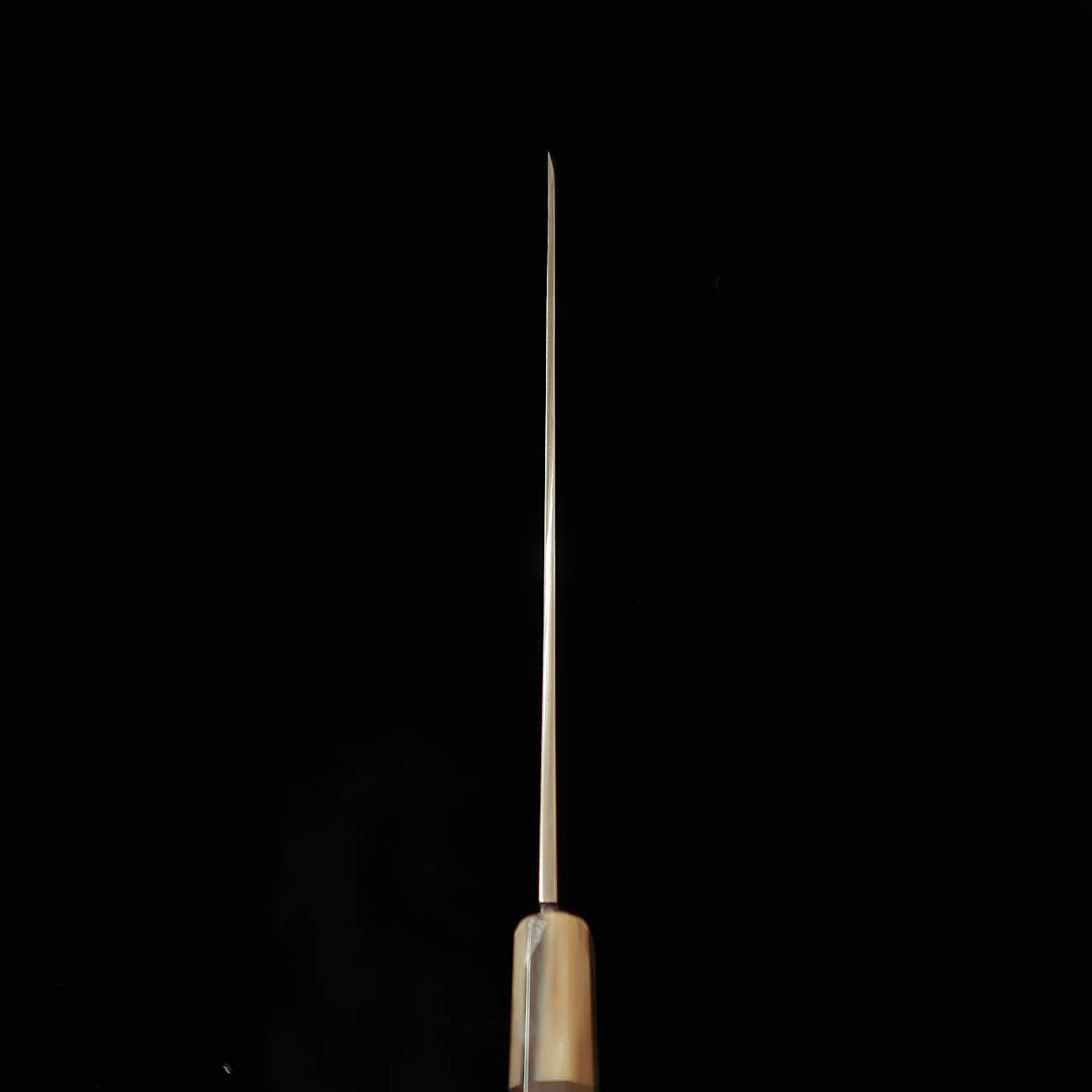 Sakimaru takohiki SUISIN obra de Ikeda Yoshikazu, Aogami no.2, honyaki, mango octogonal de ébano, funda de magnolia (270mm)