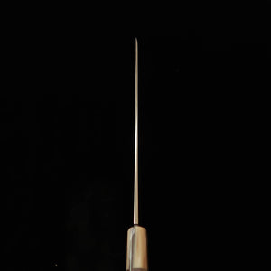 SUISIN Miwa Ikeda Aogami No.2 Takohiki Ponta Arredondada Forjada Cabo Octogonal em Ébano com Bainha de Magnólia (270mm)