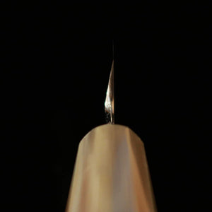 Sakimaru takobiki SUISIN, obra de Ikeda Yoshikazu, Shirogami no.3, forjado integral, mango octogonal de ébano, funda de magnolia (300 mm)