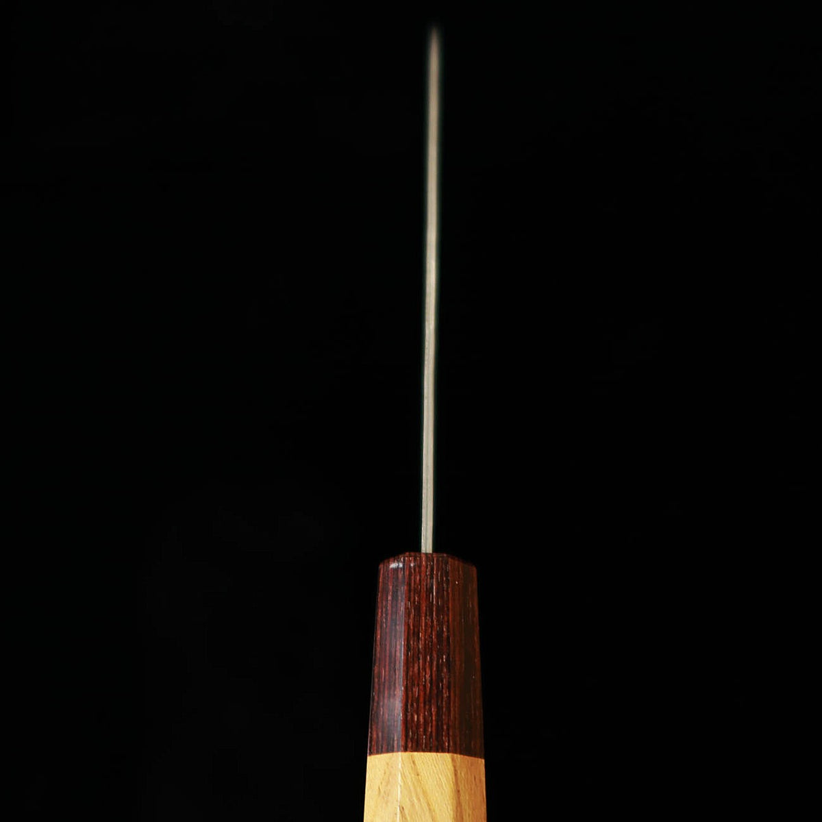 Miura MIURA Petty aço sueco Nashiji Damasco, cabo octogonal em olmo-japonês (keyaki) (135 mm)