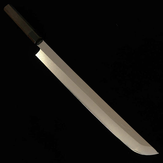 Faca Takobiki SK JAPAN【Shisui】Série DAMA Damasteel Acabamento Espelhado (300mm)