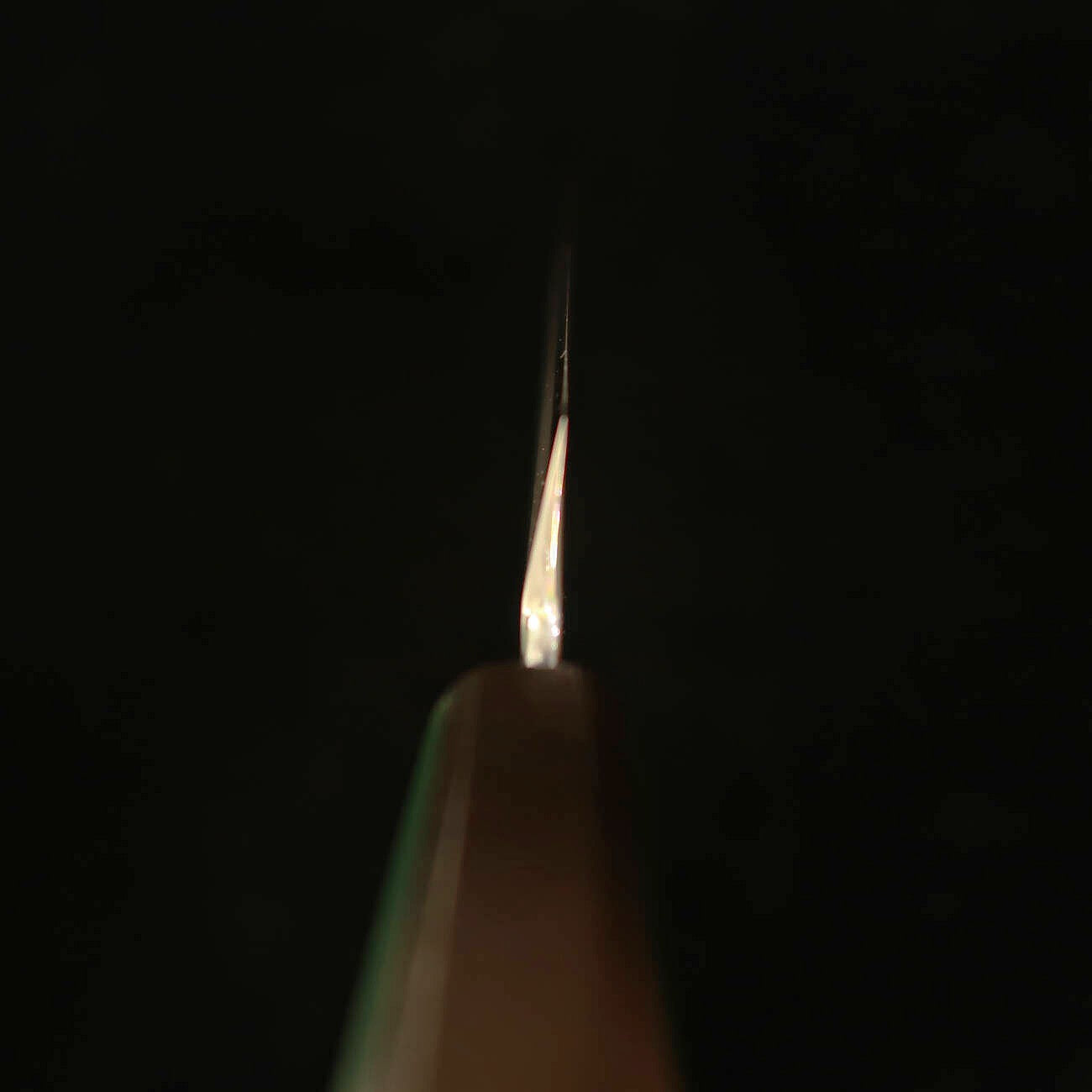 Yanagiba KAGEKIYO Shirogami No. 1 Cabo com Laca na cor Verde (270/300mm)