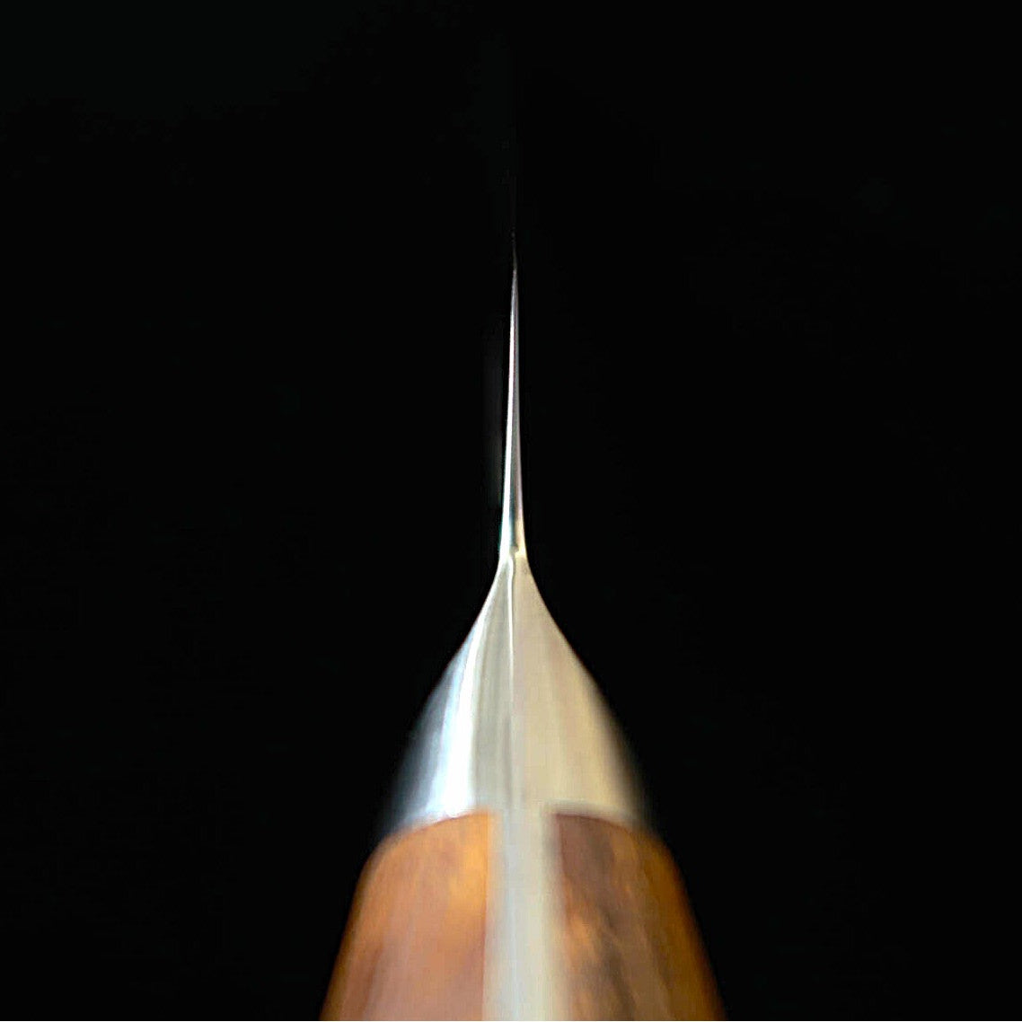 【新定番】三昧MCUSTA ZANMAI クラシック3ダマスカス　パン切 アイアンウッド　(230mm)