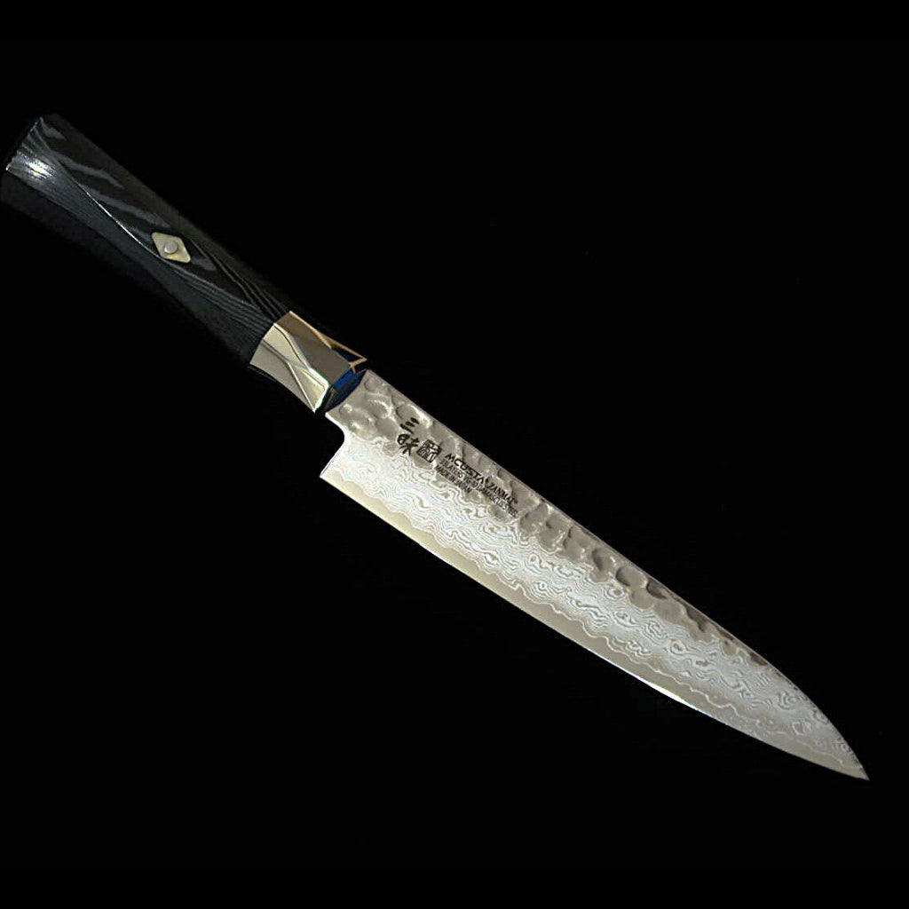 [Nouvelle référence] MCUSTA ZANMAI – Supreme 3 martelé, petty noir (90/110/150 mm)