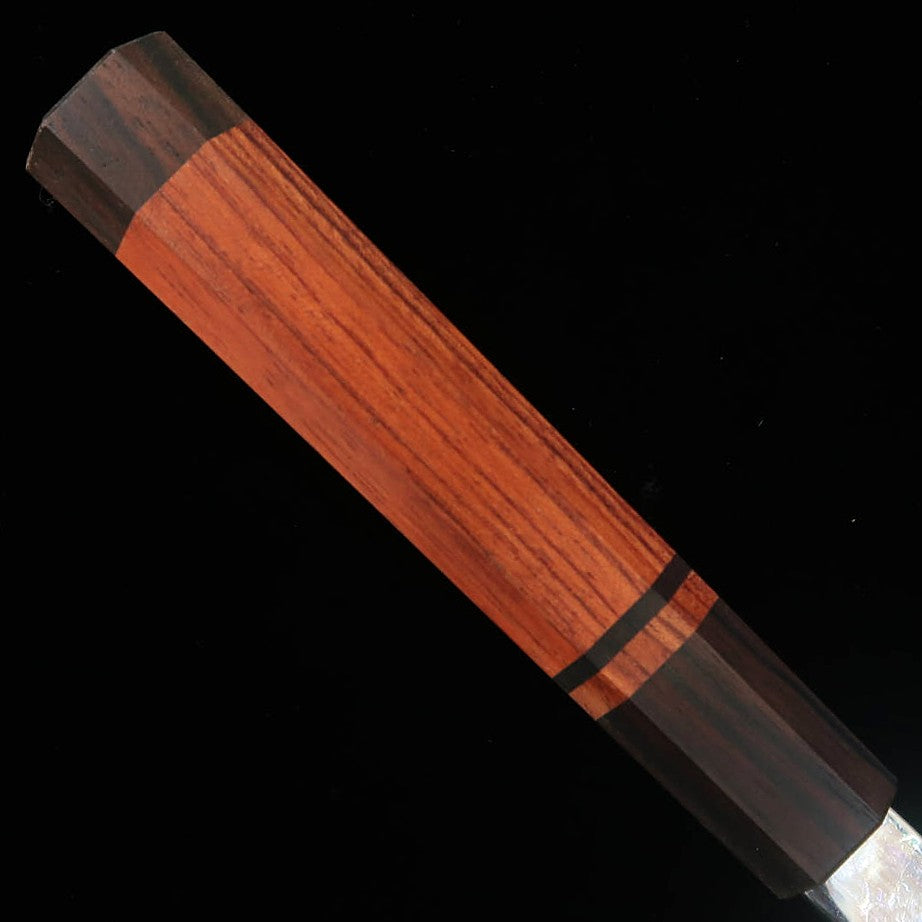 Miura Obidama Kandokoro Kiritsuke Yanagiba Knife, VG10 Mirror Finish, Bubinga Handle (270mm)