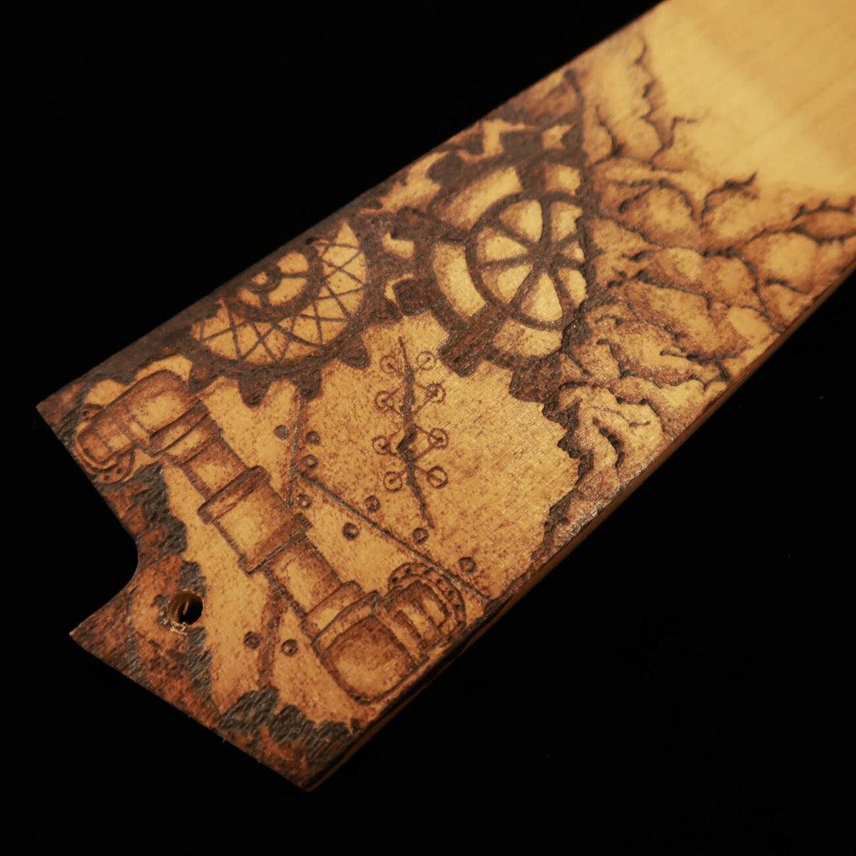 SUISIN Gyuto with INOX and Paulownia Sheath - Karakuri - (240mm)