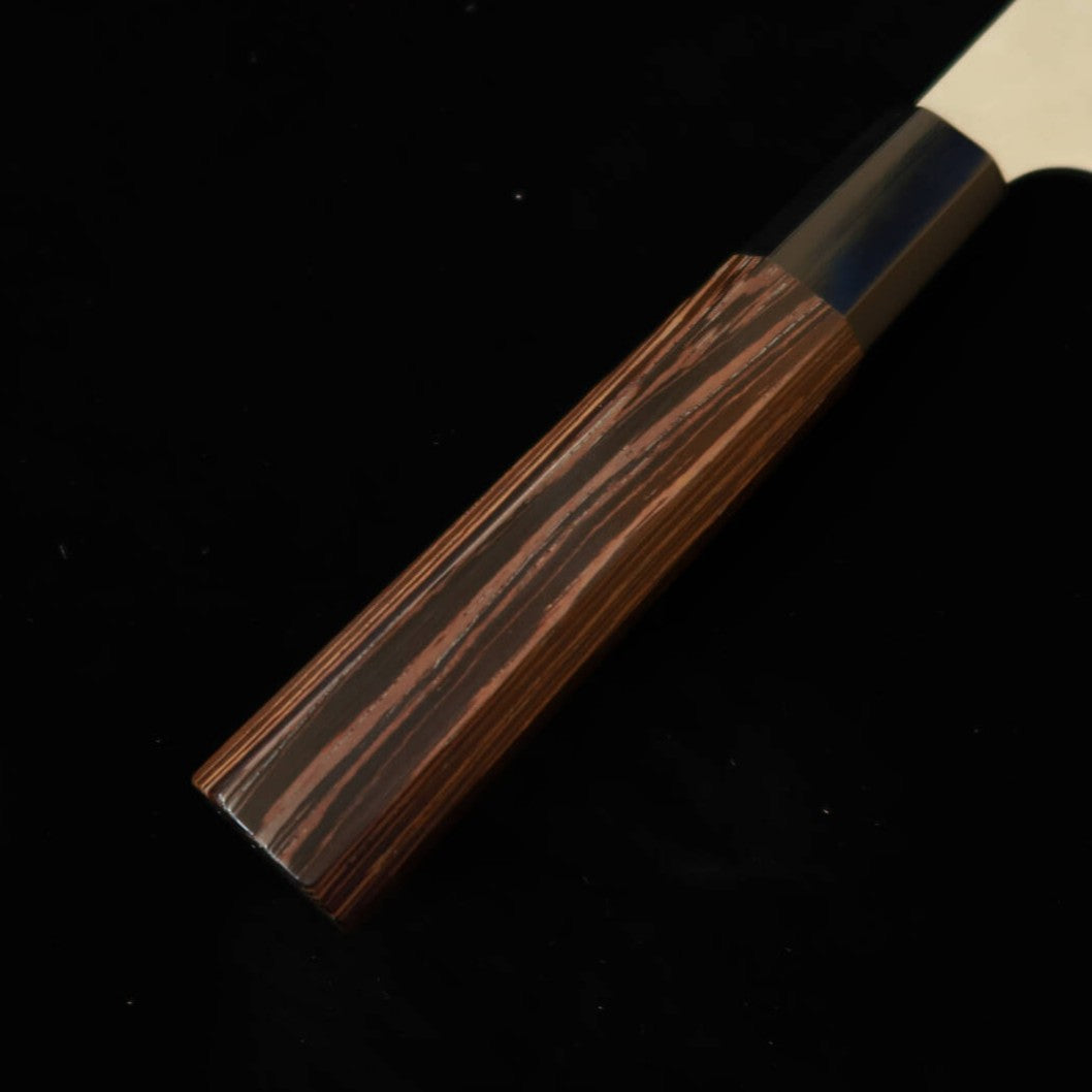 NIGARA Kiritsuke Gyuto, SG2, Polished Tsuchime with Wenge Octagonal Handle (210mm)