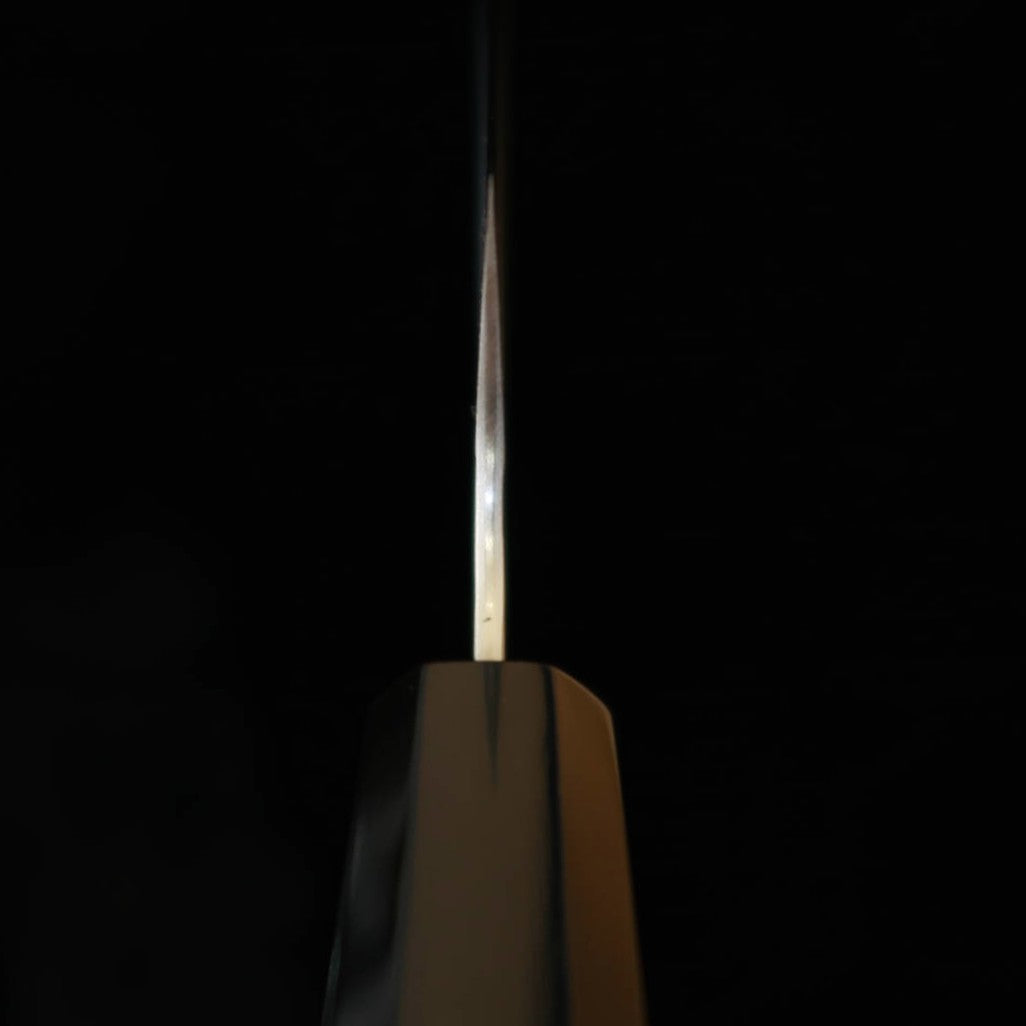 NIGARA Kiritsuke Gyuto, SG2, Polished Tsuchime with Wenge Octagonal Handle (210mm)