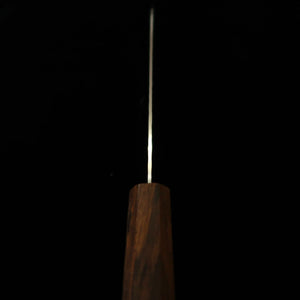 Hatsukokoro HATSUKOKORO Taka Santoku VG10, martelada, Damasco, cabo integral em ébano (170 mm)