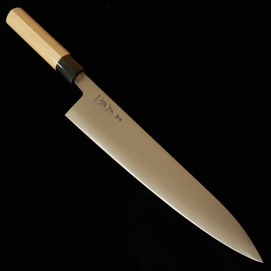 正本総本店 MASAMOTO SOUHONTEN 本霞 白紙二号 和牛刀 (240/270mm)