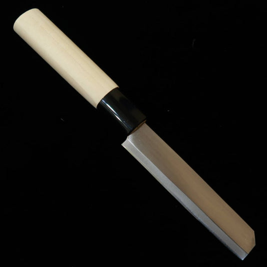 豊栄HOEI 名古屋型鰻裂き 白鋼 磨き 朴柄（105mm）