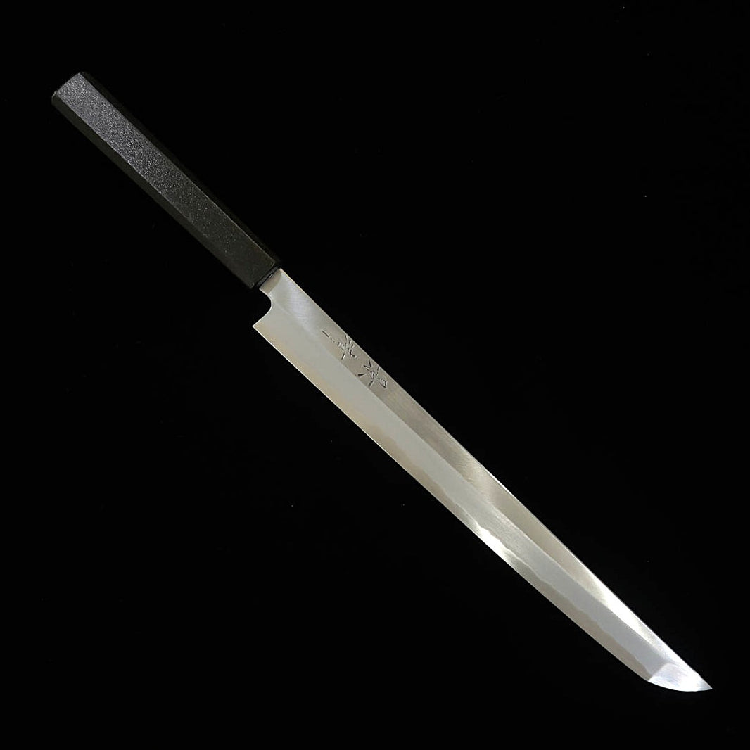 景清 KAGEKIYO 両刃先丸 白紙二号 漆柄 （270mm）