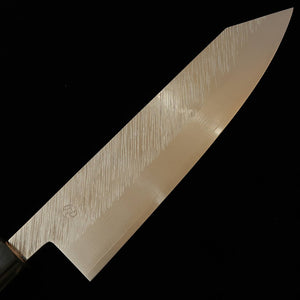 MIYAZAKI KAJIYA gyuto kiritsuke ZA18 damasco martelado sub-zero cabo octogonal de pau (250 mm)