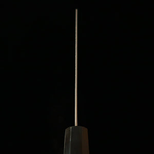 MIYAZAKI KAJIYA gyuto kiritsuke ZA18 damasco martelado sub-zero cabo octogonal de pau (250 mm)