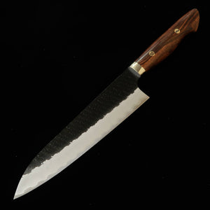 NIGARA Forging Works gyuto SG2, kuro-uchi, martelado, cabo em ironwood (210 mm)