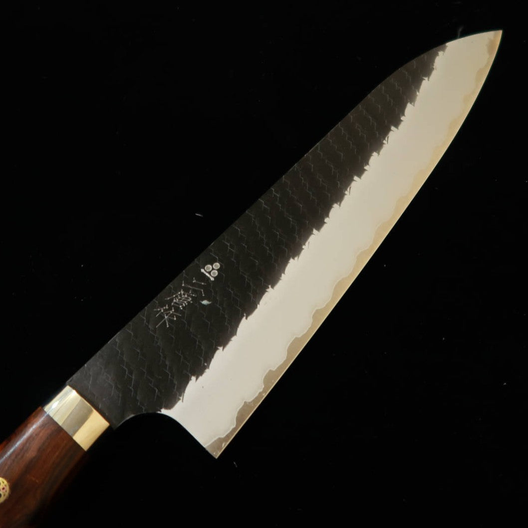 NIGARA Forging Works gyuto SG2, kuro-uchi, martelado, cabo em ironwood (210 mm)