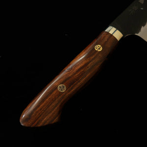 NIGARA Forging Works gyuto SG2, kuro-uchi, martelado, cabo em ironwood (210 mm)