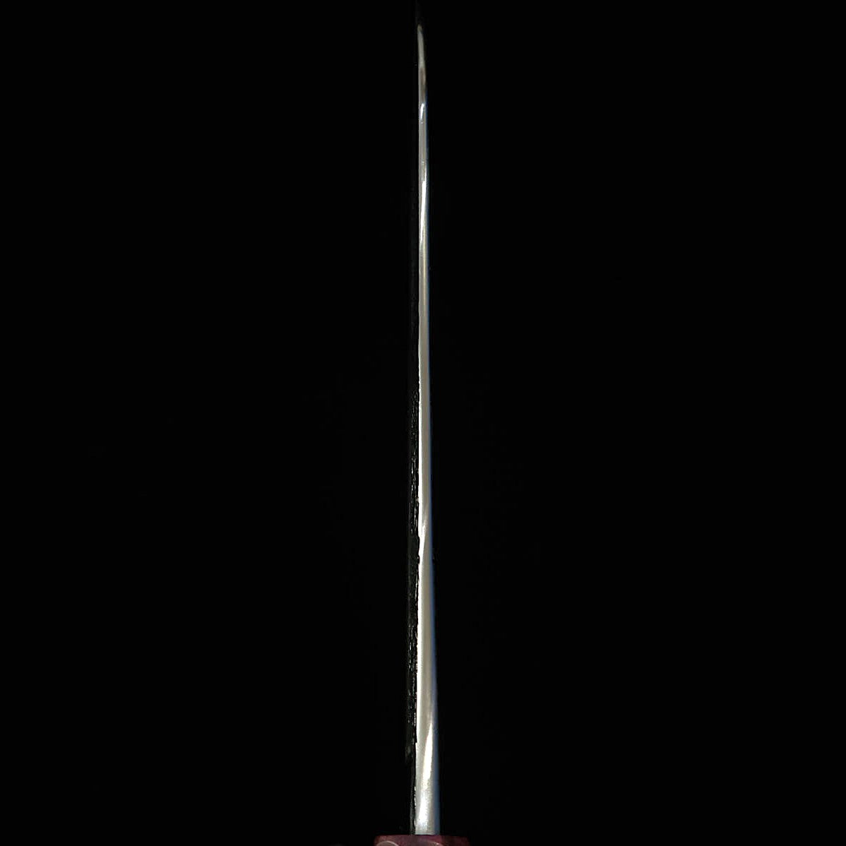 Yoshihide Masuda Gyuto Shirogami No.2 Damascus Stabilized Wood (240mm)
