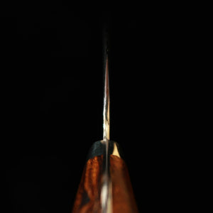 NIGARA Forging Works gyuto SG2, kuro-uchi, martelado, cabo em ironwood (210 mm)