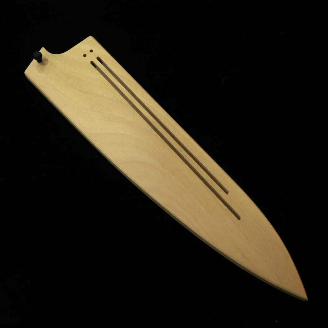 和佐美　木鞘　牛刀用　(朴）（210/240mm）