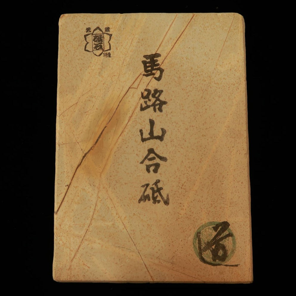 Piedra de afilar natural Yamaji Forma de cuero Subaita A 89×124×17 mm