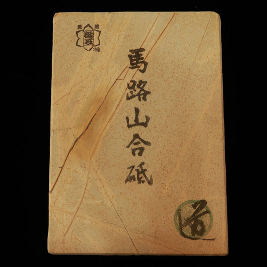 Piedra de afilar natural Yamaji Forma de cuero Subaita A 89×124×17 mm