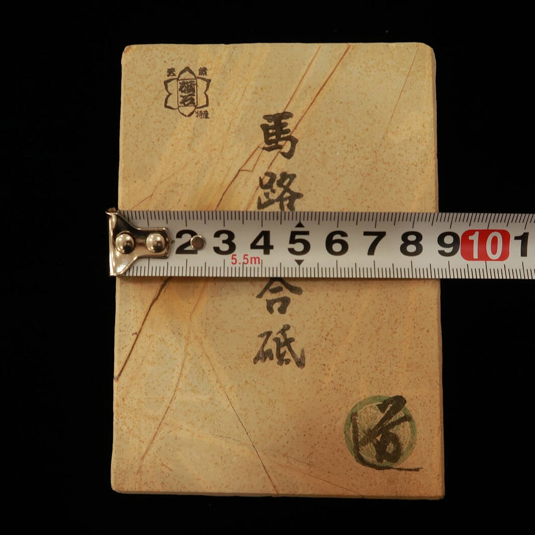 Piedra de afilar natural Yamaji Forma de cuero Subaita A 89×124×17 mm