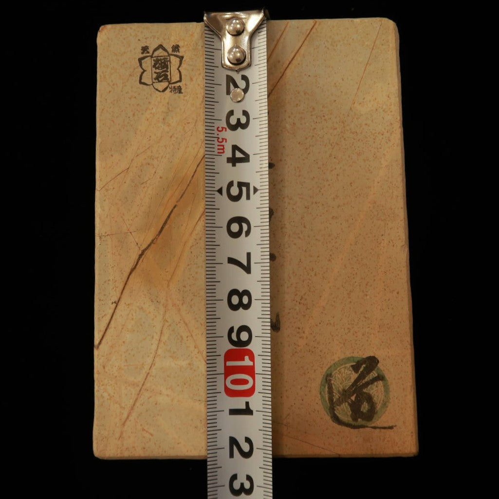 Piedra de afilar natural Yamaji Forma de cuero Subaita A 89×124×17 mm