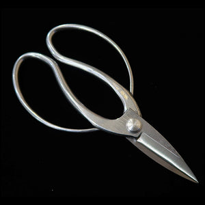 Tesoura de poda Toyosaka especial, inox, tipo Okubo, com parafuso (65 mm)