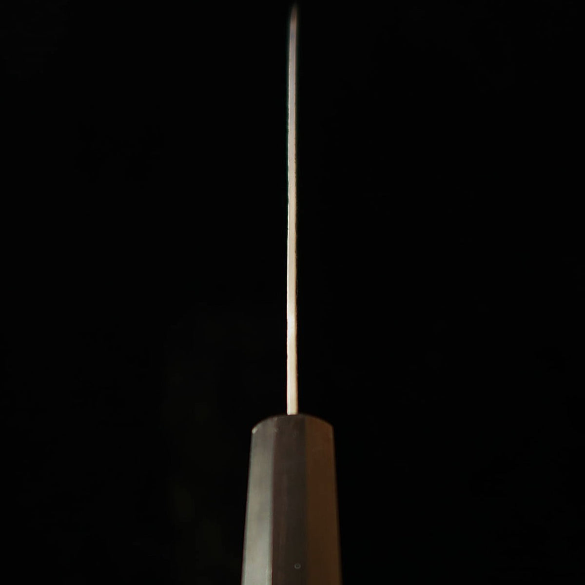 MIYAZAKI KAJIYA Petty Ginsan Tsuchime Integrated Ebony Handle 160mm