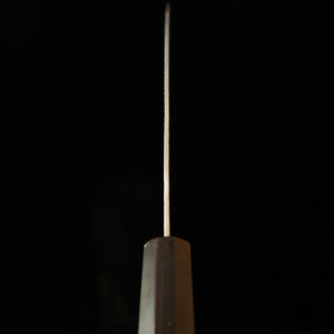 MIYAZAKI KAJIYA Petty Ginsan Tsuchime Integrated Ebony Handle 160mm