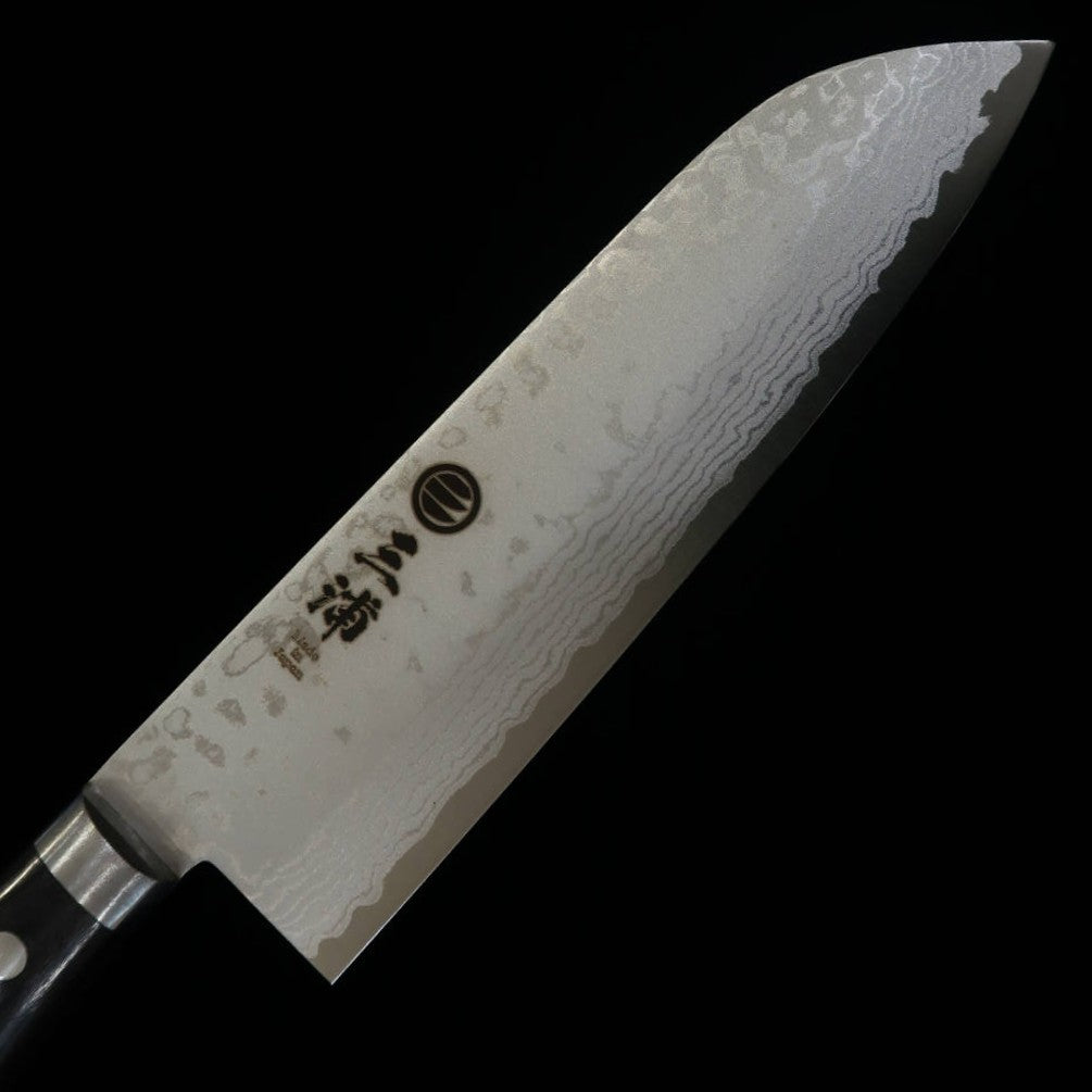 MIURA Santoku VG-10 Damascus Plywood Handle (165mm)