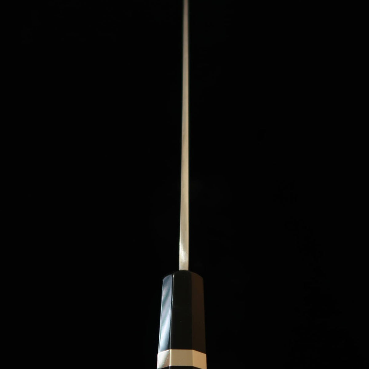 Miura-Hai MIURA Obidama Kiritsuke Yanagiba para Canhotos Gin-3 Acabamento em Madeira de Afiação Cabo Custom – Roxo (300 mm)