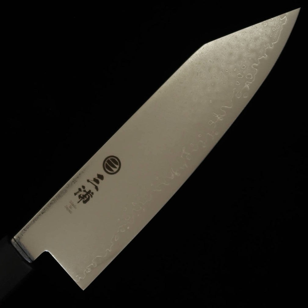 MIURA Kiritsuke Damascus Plywood handle (180mm)