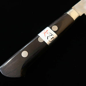 Teruyasu Fujiwara TERUYASU FUJIWARA Gento no Meito (Espada Lendária) aço branco #1 petty (150 mm)